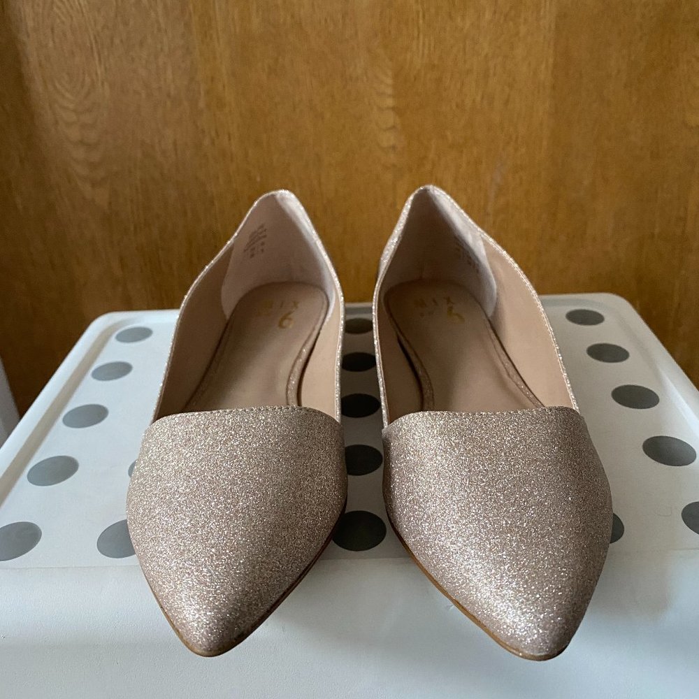 Mix No. 6 Style: Glitter pointed-toe flat